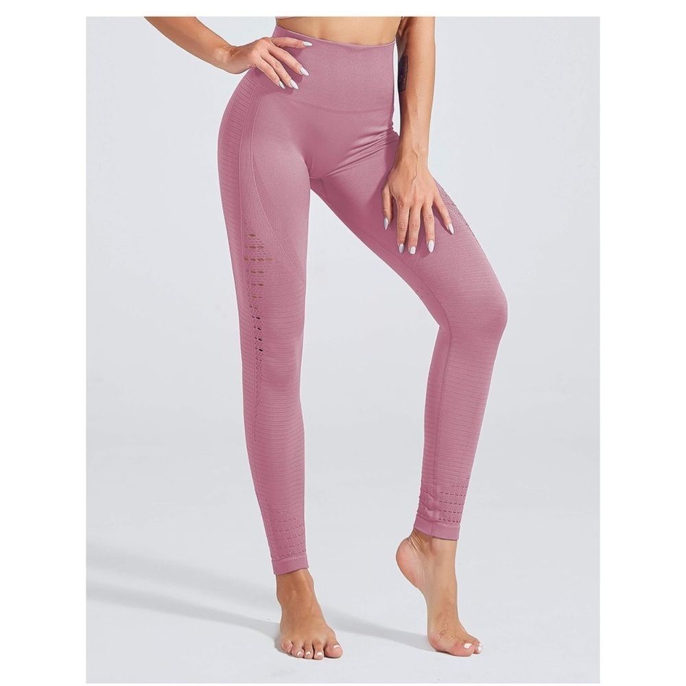 Unbranded Women's Pink and Pink Leggings